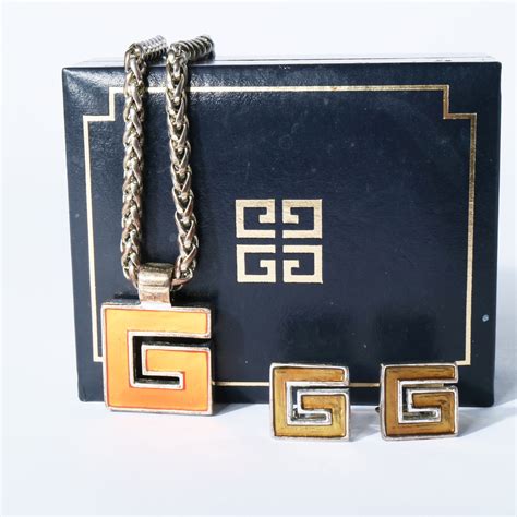 givenchy studs|vintage givenchy jewelry marks.